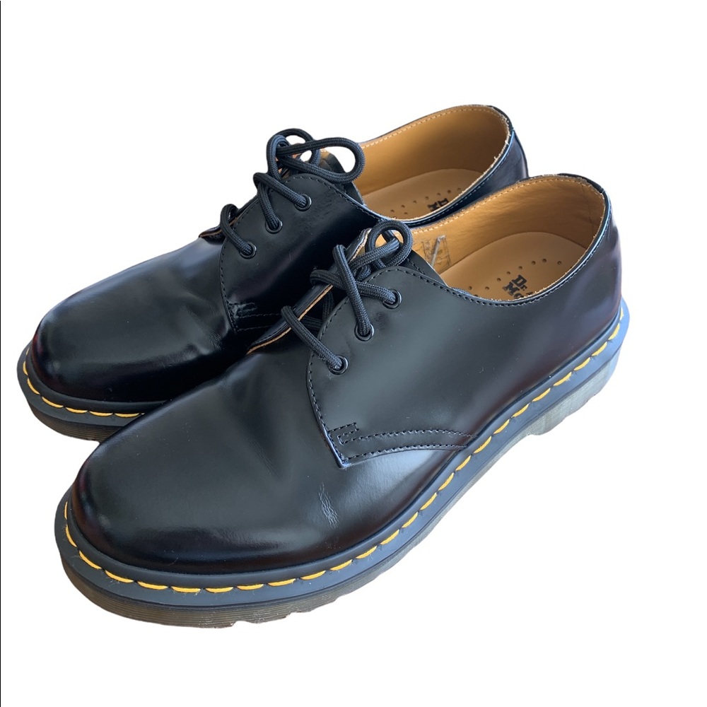 Dr. Martens Black Leather Shoes